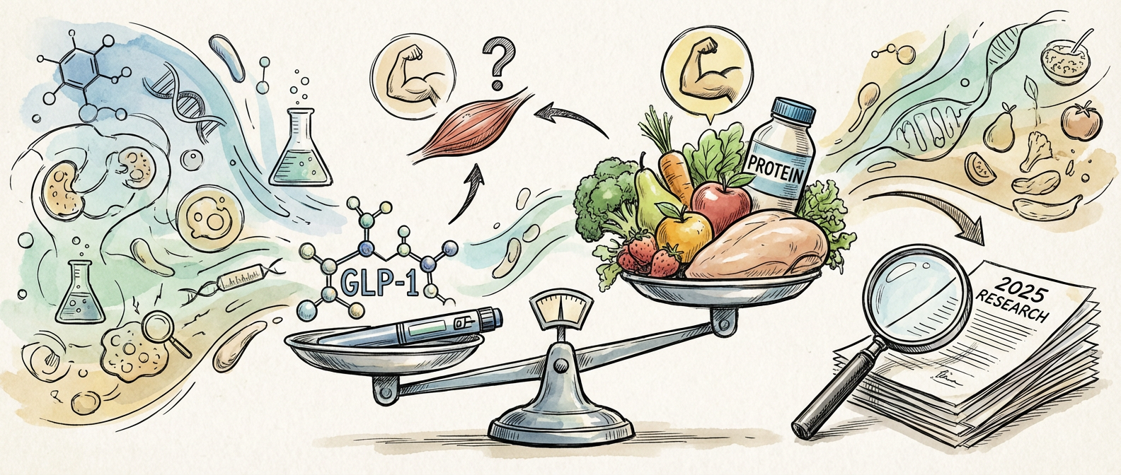 GLP-1 Drugs and Muscle Loss: What 2025 Research Actually Reveals About Your Body Composition