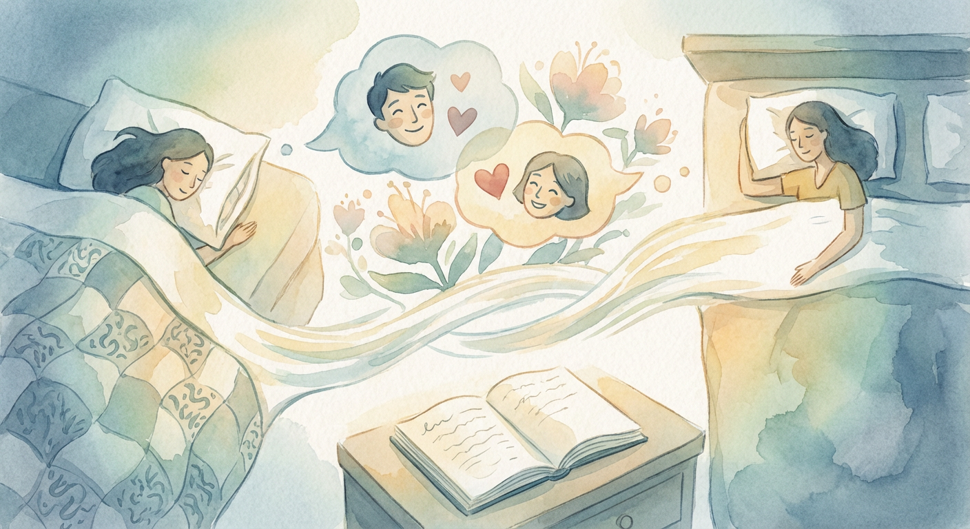 Illustration for The Sleep Divorce Trend: What the Science Actually Says About Sleeping Apart